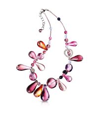 Antica Murrina - Pink Lapilli Murano Glass Necklace - Lyst