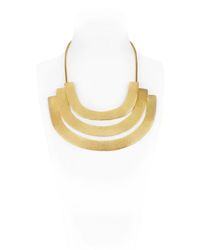 Herve Van Der Straeten | Metallic Plastron Necklace | Lyst
