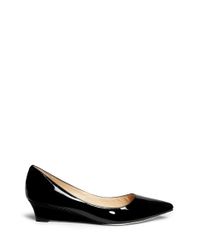 cole haan black wedge pump