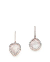 Monica Vinader | Metallic Diva Lotus Earrings | Lyst