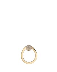 Chloé | Metallic 'darcey' Crystal Pavé Sphere Ring | Lyst