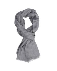 Ermenegildo Zegna | Gray Men's Scarf for Men | Lyst