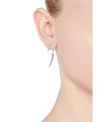 Shaun Leane | Metallic Small Silver Hook Earrings | Lyst
