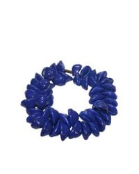 DSquared² | Dark Blue Shell Necklace | Lyst