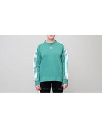 Adidas Originals Green Adidas Crew Sweater Future Hydro