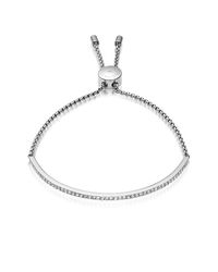 Michael Kors - Metallic Brilliance Stainless Steel And Crystals Bracelet - Lyst
