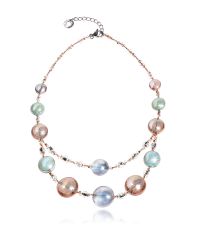 Antica Murrina - Women's Pink Steel Necklace - Lyst