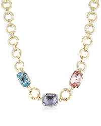 AZ Collection | Metallic Gold-plated Choker | Lyst