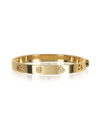 Tory Burch - Metallic Logo Stud Hinge Bracelet - Lyst