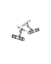 FORZIERI - Metallic Cylinder Sterling Silver Double Sided Cufflinks for Men - Lyst