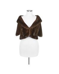 FORZIERI | Ultimate Luxury Collection Brown Mink Fur Front-pockets Cape | Lyst