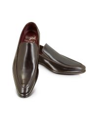 Fratelli Borgioli - Cricket Shiny Brown Loafer for Men - Lyst