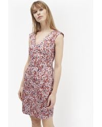 French Connection Multicolor Bacongo Daisy Floral Dress