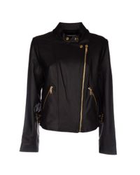 MICHAEL Michael Kors - Black Giubbotto Pelle - Lyst