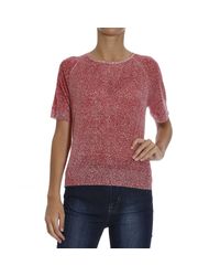 Emporio Armani | Red Giorgio Armani Women's Sweater | Lyst