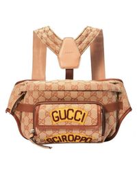Gucci - Children&#39;s GG Belt Bag With Patches in Red for Men - Lyst
