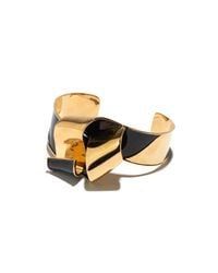 Lizzie Fortunato | Knot Cuff In Black | Lyst