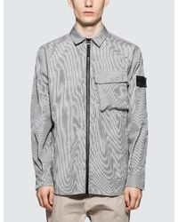 Stone Island Shadow Project Gray Jacket for men