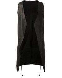 Incarnation - Multicolor Raw-edged Leather Vest - Lyst