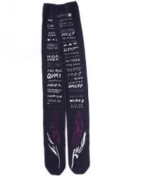 Claire Barrow | Blue Screen Printed Sock for Men | Lyst