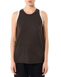 Uma Wang | Black Cashmere Tank | Lyst