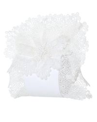 CATHERINE OSTI - White 'mazarine' Floral Cuffs - Lyst