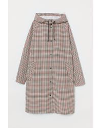 Manteau de pluie à motif H&M en coloris Natural