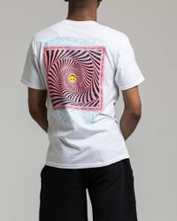 10.deep - White Blurred Vision Tee for Men - Lyst