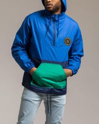 10.deep - Blue Navigator Cotton Windbreaker for Men - Lyst
