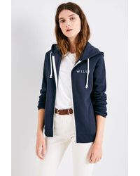 jack wills womens zip up hoodie