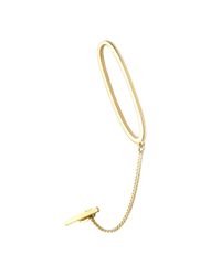 Jenny Bird | Metallic Slant Ear Cuff - High Polish | Lyst