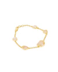 Neola - Metallic Honeycomb Gold Bracelet - Lyst