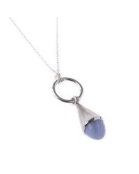 Susanne Siegert - Blue Nightclub Necklace With Chalcedony - Lyst
