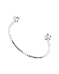 Isa Bagnoli - Multicolor Crystal Triangle Bracelet - Lyst