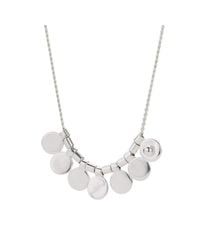 EMELLi Jewellery - Multicolor Seven Chakras Long Necklace- Silver - Lyst