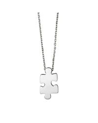 Akillis - Metallic Puzzle White Gold Xs Pendant - Lyst
