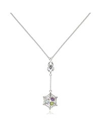 MANJA Jewellery - Metallic Small Anansi Necklace - Lyst