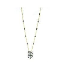 Freida Rothman - Metallic Metropolitan Shield Necklace - Lyst