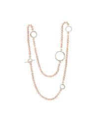 Erin Cox Jewellery - Pink Serendipity Wrap Necklace - Lyst