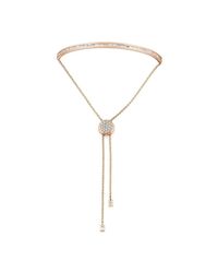 Borgioni - Metallic Baguette Toggle Bracelet Rose Gold - Lyst
