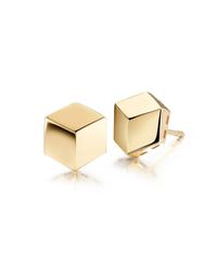 Paolo Costagli New York - Metallic Yellow Gold Brilliant Stud Earrings, Grande - Lyst
