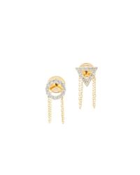 Eshvi - Metallic March Aquamarine Earrings - Lyst