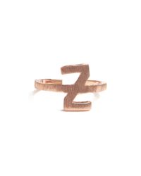 ZLABA - Multicolor Alphabet - Z Ring - Lyst