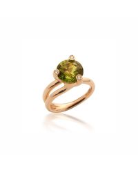 Justin Richardson - Metallic Red Gold Trio Ring - Lyst
