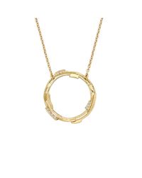 Karen Phillips - Metallic Nina Diamond Pendant Yellow Gold - Lyst