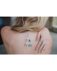 Augustine Jewels - Green Amethyst Necklace - Lyst