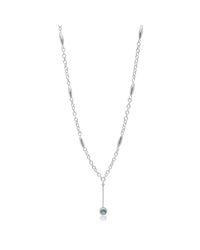 Designs by JAK - Multicolor Susanne Sky Blue Topaz Dangle Necklace - Lyst