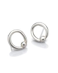 Naomi Tracz Jewellery - Metallic Orb Stud Earrings - Lyst
