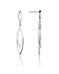 Fiona Kerr Jewellery - Metallic Silver Swing Time Short Drop Earrings - Lyst