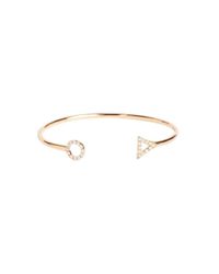 Eshvi - Metallic April Diamond Bracelet - Lyst
